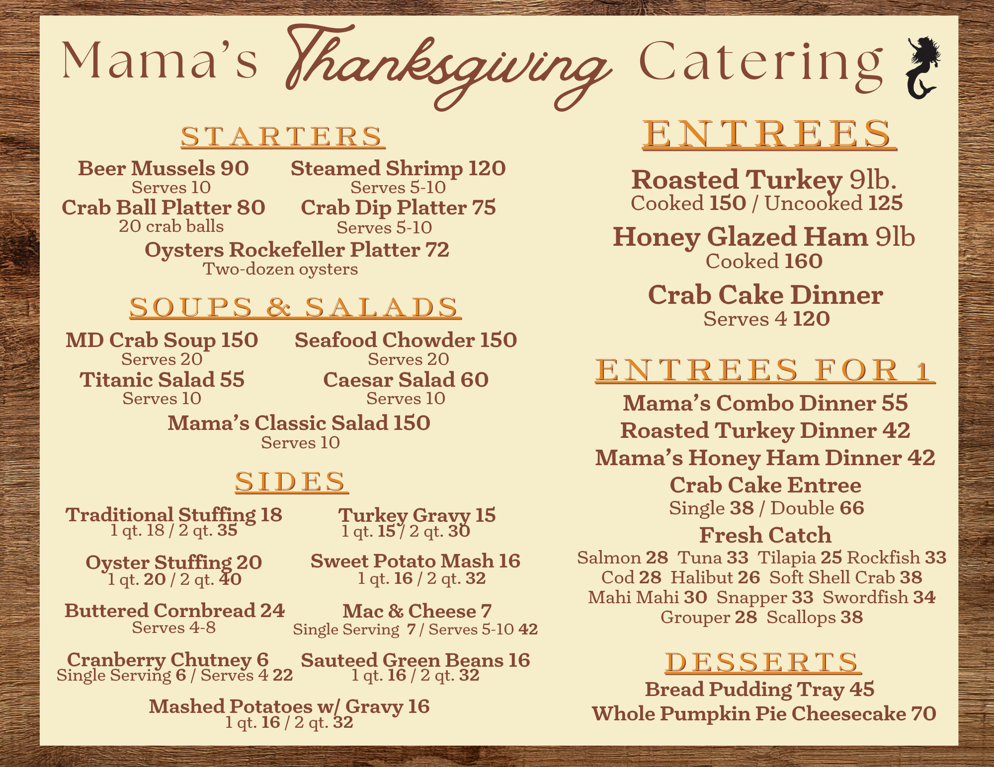 Mama’s Thanksgiving Catering icon